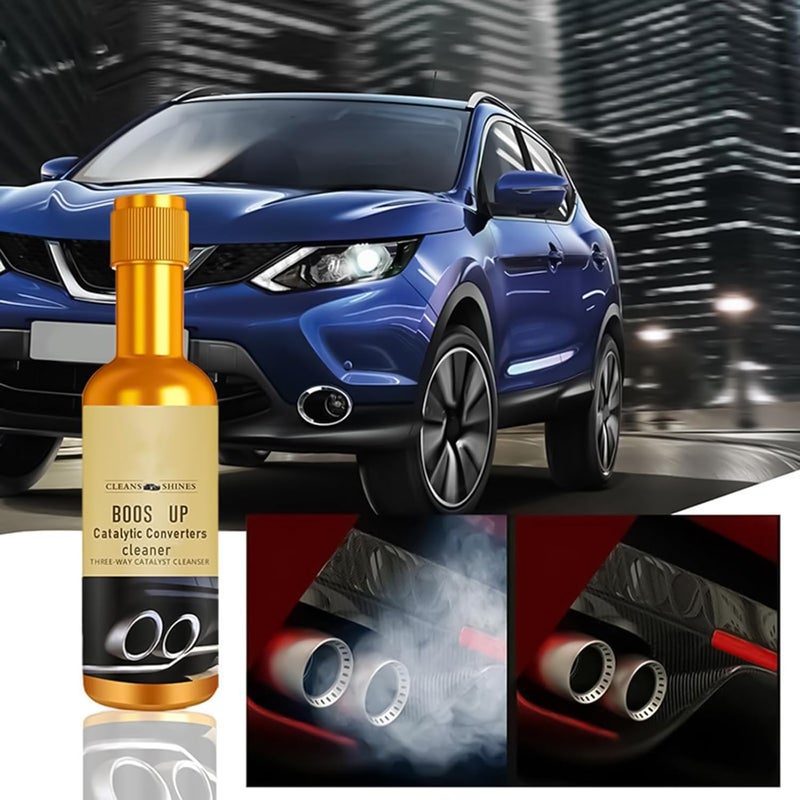 Catalytic System Cleaner,120ml Auto Part Carbon Remover,Three-Way Catalytic Converter Remover Liquid - for RV Truck Automotive Sedan Pickup - Image 2