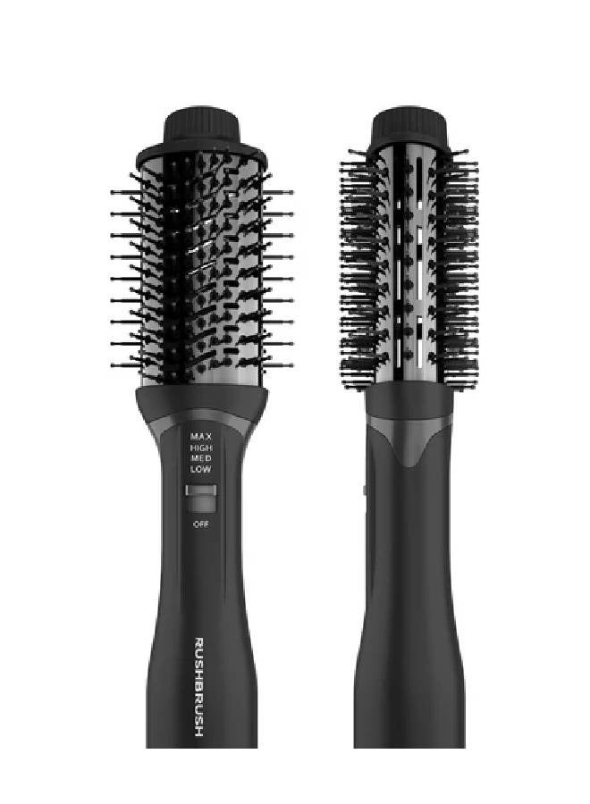 Rush Brush V2 Lite Hair Straightener, 1200 Watt - Black