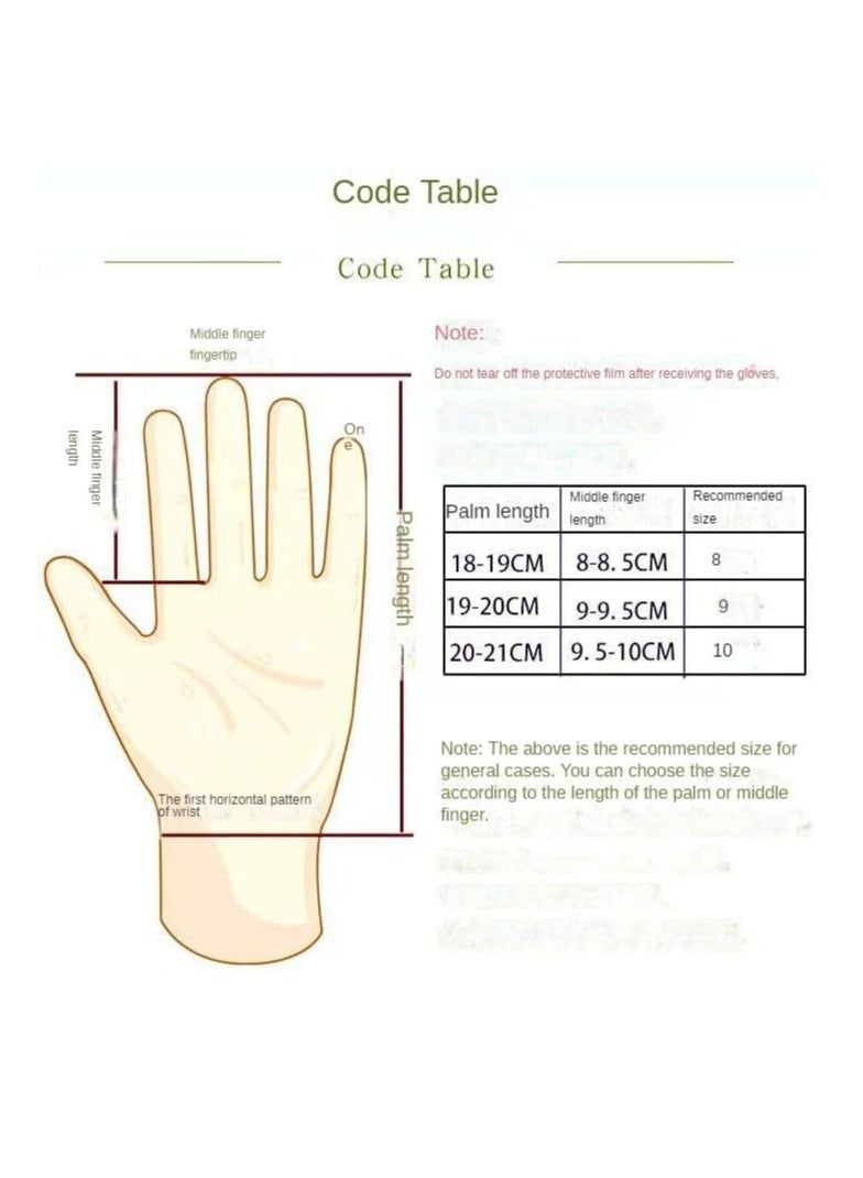 Generic Soccer Goalkeeper Gloves Goalkeeper Training Gloves Strong Grip Non-slip Breathable Suitable for Adults and Kids (Red Green Size 8)  - Image 2