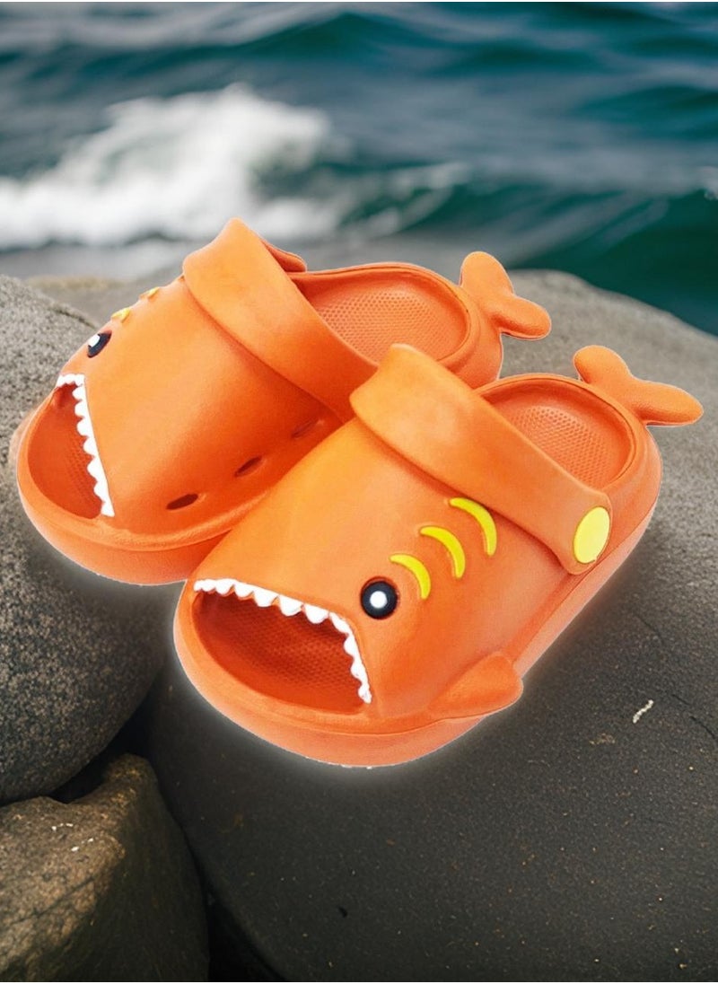 Style Kids Soft Anti Slip Shark Mouth Sandals And Slippers  - Image 2