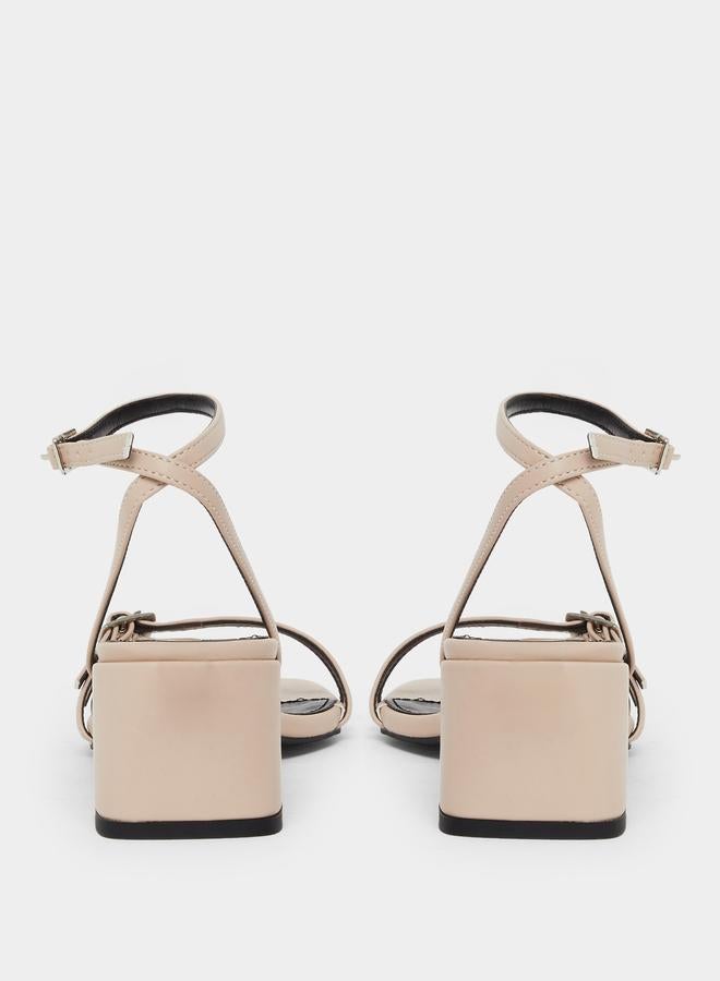 RAID Zinia Block Heel Sandals with Ankle Strap - Image 4