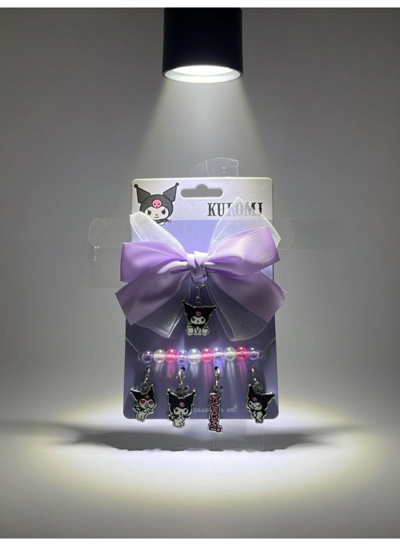 kuromi كورومي | مجموعة إكسسوارات الشعر - Image 1