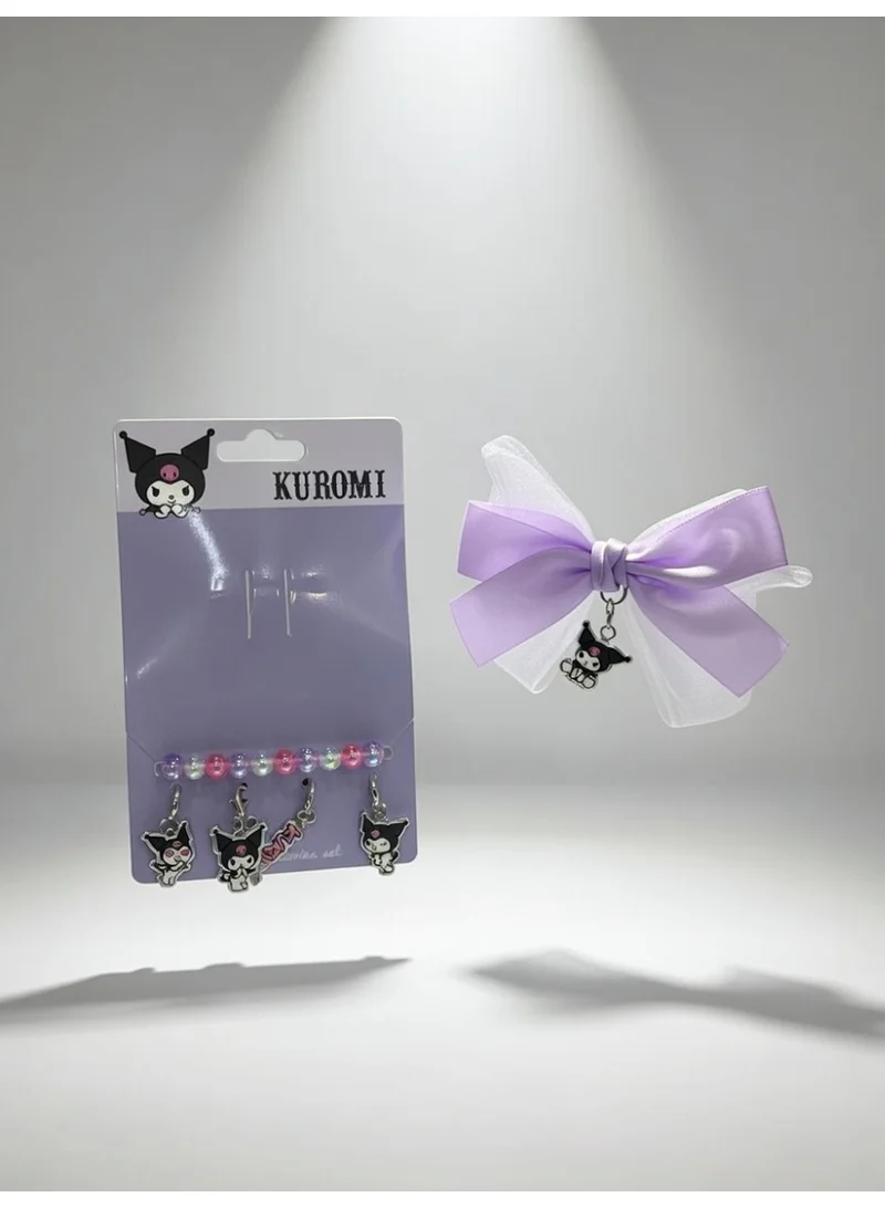 kuromi كورومي | مجموعة إكسسوارات الشعر