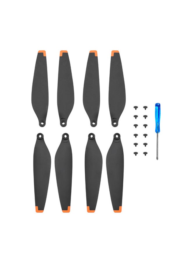 Generic - Protective Wing Blades For DJI Mini 3pro Drone 6030 Propeller Spare Parts Accessories Durable Abs Material-Color:Orange-edged Paddle (two Pairs With Screwdriver) - Image 1