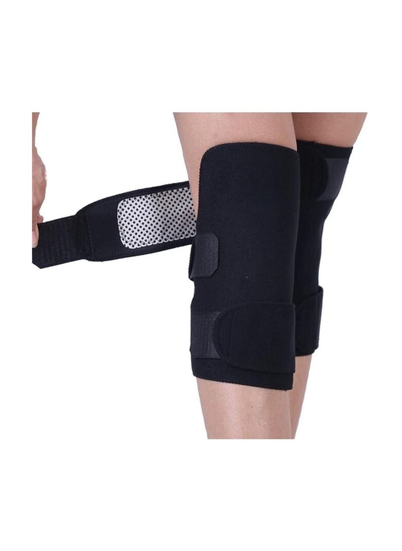 Generic - NOG Adjustable Self-Heating Knee Pads Magnetic Tourmaline Therapy Knee Support Brace Arthritis Joint Pain Relief Belt with Basic Open Patella Stabilizer - Image 1