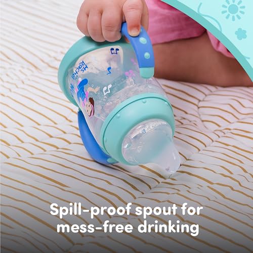 NUK Learner Cup, Ms. Rachel, 5 oz, 6+ Months, 2 Pack – Soft Spout, Easy-Grip Handles, BPA Free, Spill Proof Transition Sippy Cup - Image 5