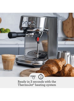 Sage Bambino Plus - Compact Coffee Machine with Automatic Milk Frother, Brushed Stainless Steel - UAE Version, 2 Year Warranty  - Image 2
