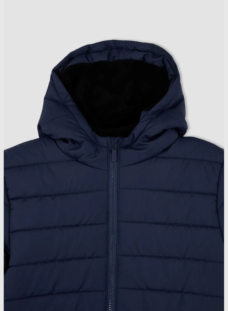 DeFacto Boy Regular Fit Hooded Long Sleeve Outer Wear Jacket