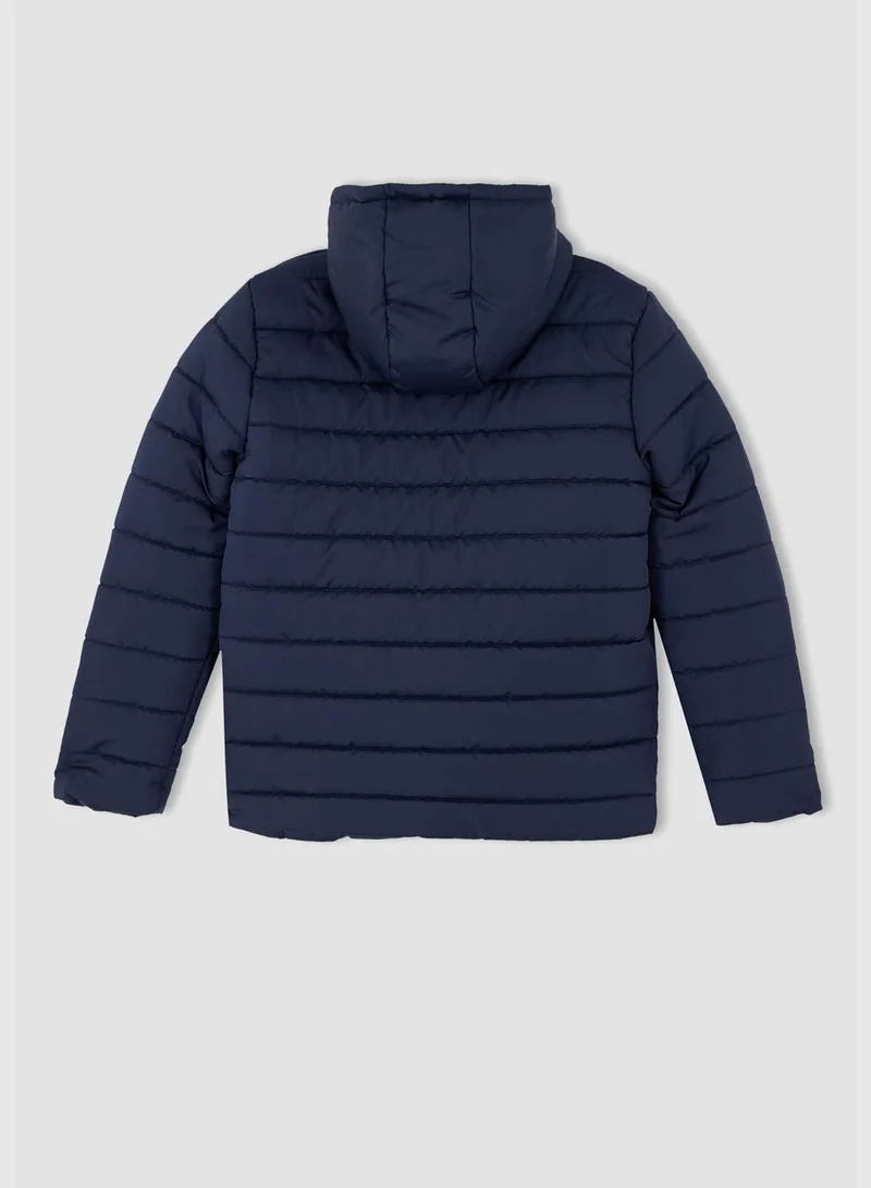 DeFacto Boy Regular Fit Hooded Long Sleeve Outer Wear Jacket