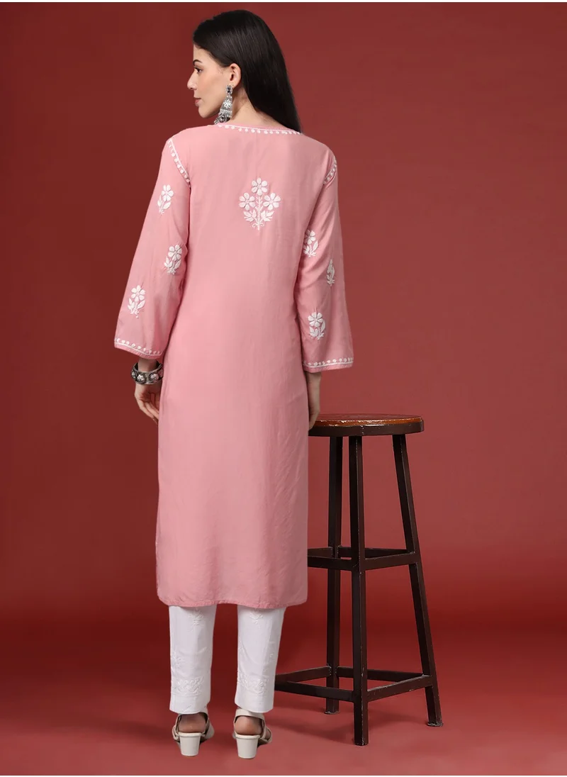 الايا كورتا مودال شيكانكاري مطرزة يدويًا- AL4013