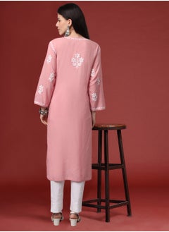الايا كورتا مودال شيكانكاري مطرزة يدويًا- AL4013  - Image 2