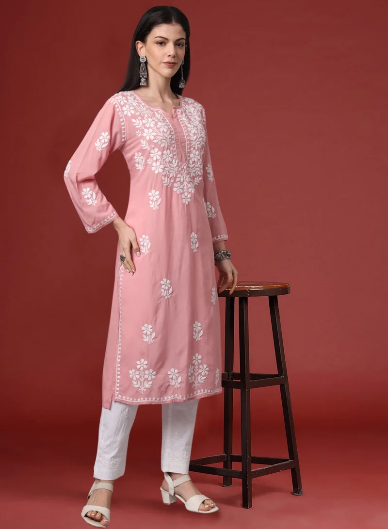 الايا كورتا مودال شيكانكاري مطرزة يدويًا- AL4013