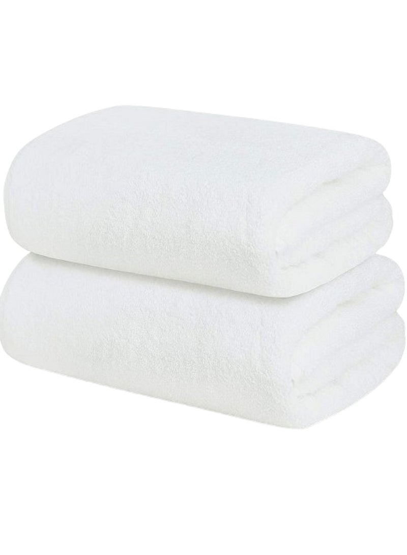 أسرار طقم مفروشات على طراز الفندق مكون من 6 قطع - يتضمن 2 لحاف فاخر مقاس 240 × 260 سم لراحة لا مثيل لها، و2 غطاء لحاف أنيق مقاس 240 × 260 سم لمظهر راقٍ، و2 منشفة ماصة مقاس 70 × 140 سم 500 جرام للاستخدام اليومي - أساسيات مفروشات فاخرة ومتينة. - Image 4