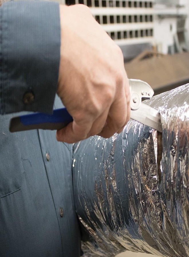 Klein Tools 89554 HVAC Tool, Wire Cutters and Fiberglass, Fiber Board and Flexible Duct Cutters in One - Image 4