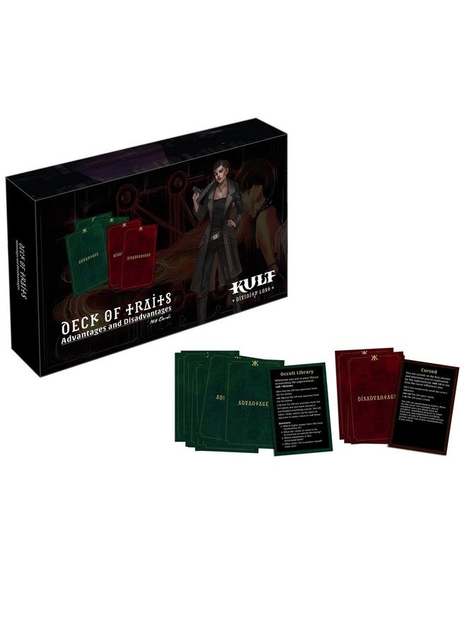 Modiphius Impressions Kult: Deck of Traits - Expansion Card Deck, RPG (MUH052430) - Image 4