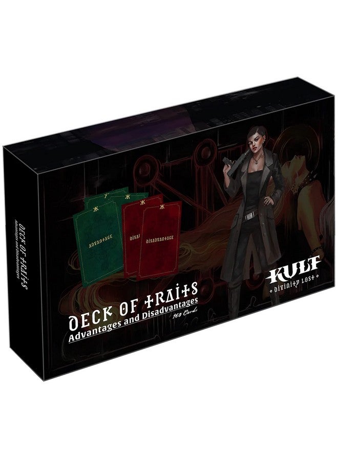 Modiphius Impressions Kult: Deck of Traits - Expansion Card Deck, RPG (MUH052430) - Image 1
