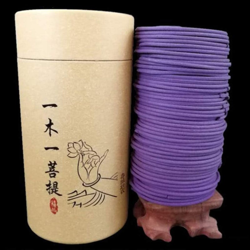 klarakoNatural Sandalwood Rose Incense Home Fragrance Coil Incense Air Refreshing 120 Coils Per Box Jasmine Rose klarakoLavender, 68mm - Image 2