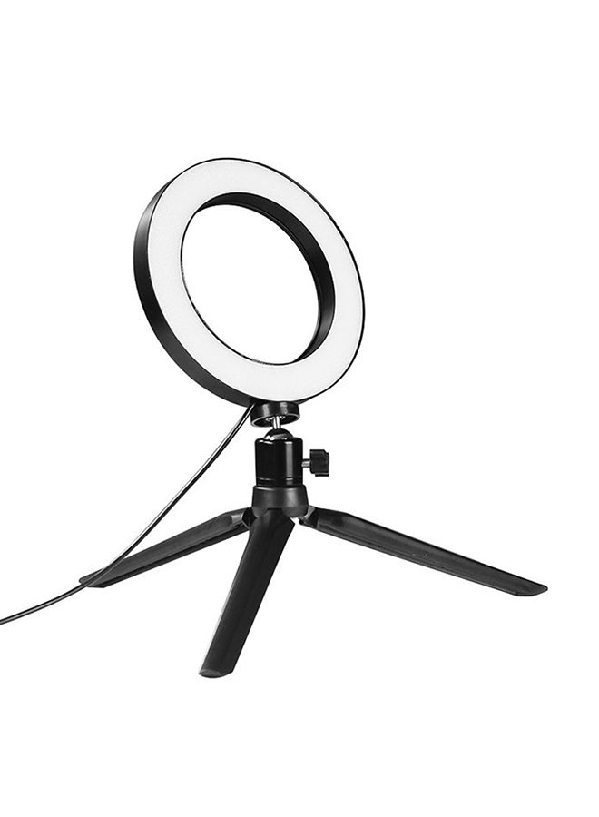Loquat Desktop Fill Dimmable LED Ring Light White - Image 1