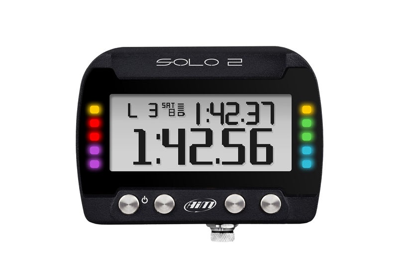 Generic AIM Sports Solo 2 GPS Lap Timer All New Much faster and more precise Configurable LED's - Image 1
