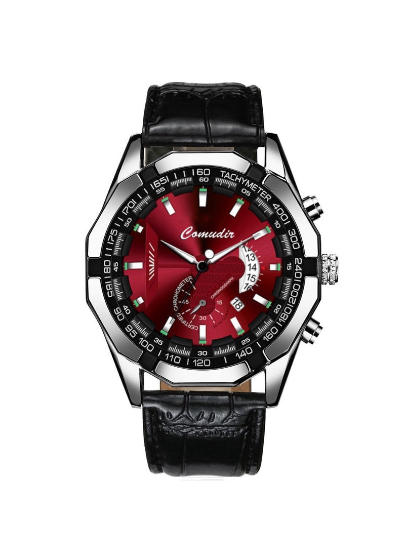 Generic - A generation of automatic movement watch men's calendar waterproof luminous non-mechanical watch large dial cross-border new - Image 1