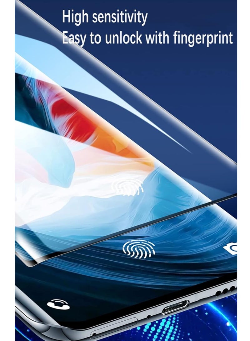 general 2 Pack Compatible with Honor 400 Pro 5G Screen Protector 2 Pack Camera Lens Protector HD Tempered Glass Support Fingerprint Unlocking 9H Hardness - Image 3