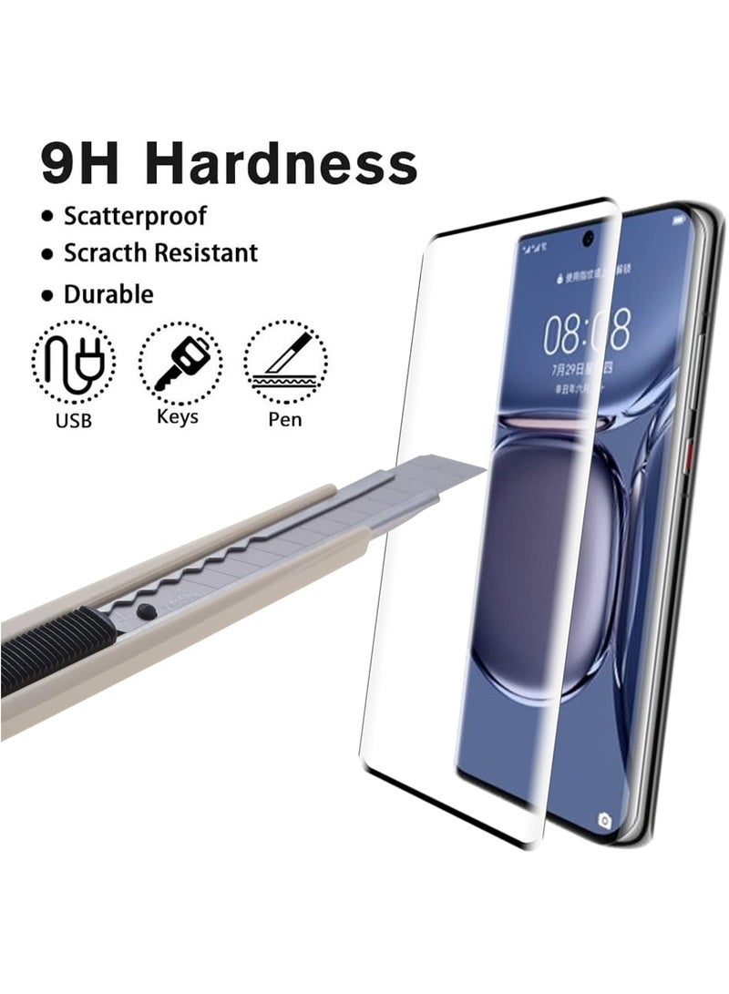 general 2 Pack Compatible with Honor 400 Pro 5G Screen Protector 2 Pack Camera Lens Protector HD Tempered Glass Support Fingerprint Unlocking 9H Hardness - Image 2