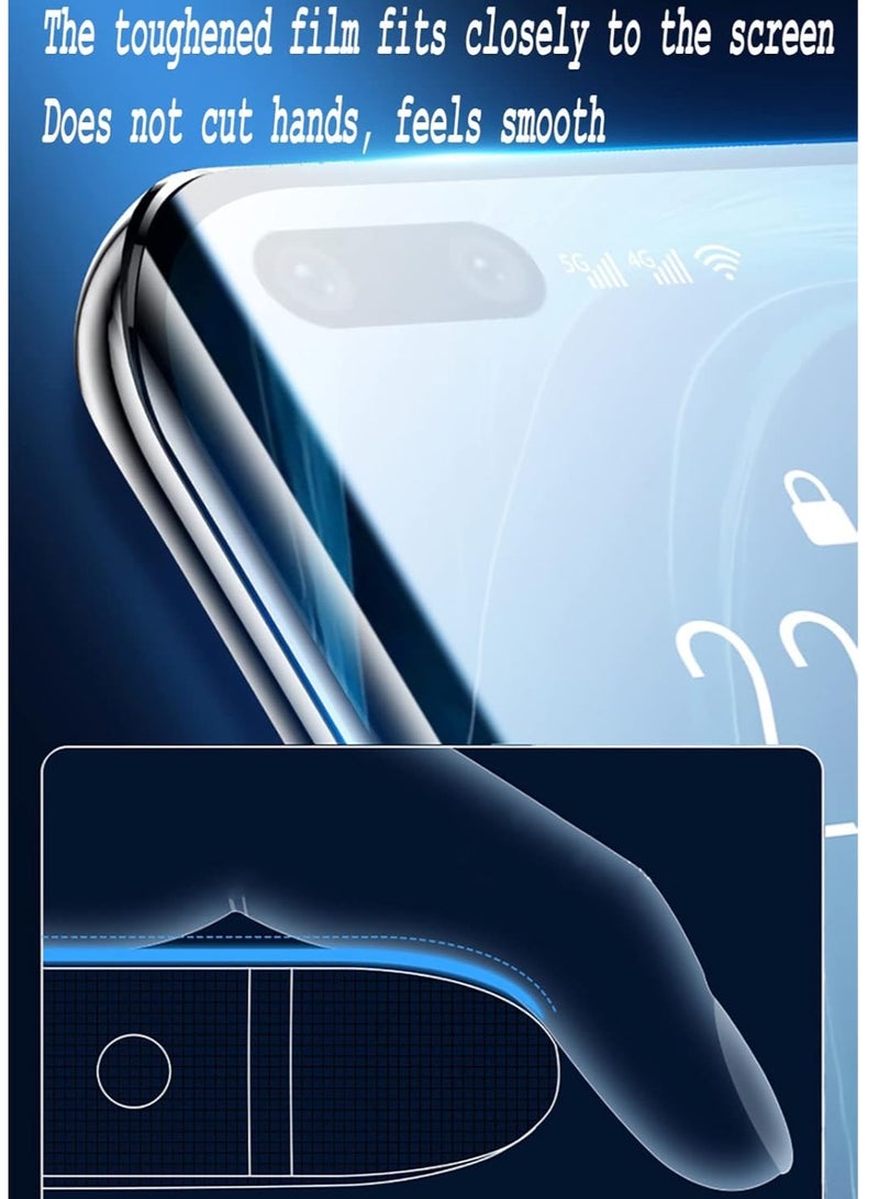 general 2 Pack Compatible with Honor 400 Pro 5G Screen Protector 2 Pack Camera Lens Protector HD Tempered Glass Support Fingerprint Unlocking 9H Hardness - Image 4