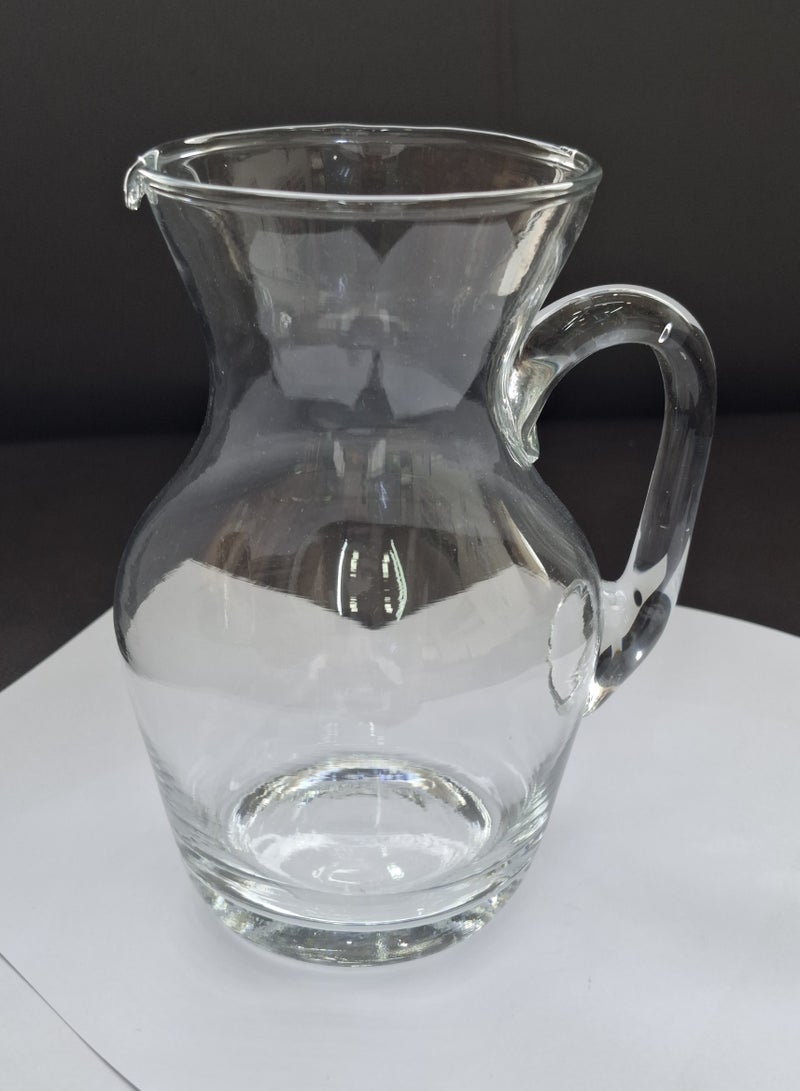 Glass Water Pitcher with Spout – Elegant Serving Carafe for Water, Juice, Sangria, Lemonade  - Image 5