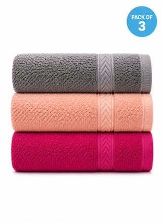 Multicolor Face Towel Set – 500 GSM