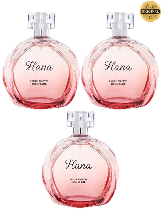 hana 3 Pieces Hana Perfume 100ML  - Image 1