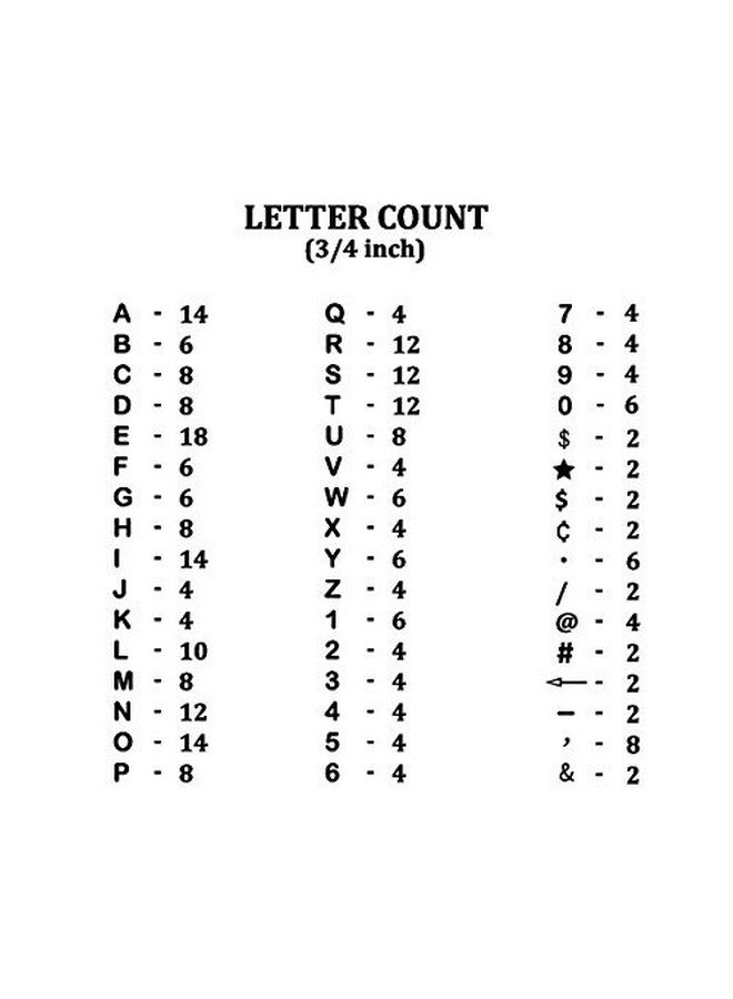 Veskaoty 3/4 Inch Letters For Flet Letter Boards,300 Pieces Including Letters, Numbers & Symbols For Changeable Plastic Message Boards (White) - Image 5