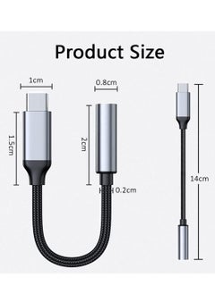 Bukela Headphone Jack Adapter,USB Type C to 3.5mm Female Headphone Jack Adapter, DAC Decoder Chip Adapter, Audio Dongle Cable Cord Compatible with More Type C Devices  - Image 5