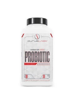 Purus Labs Probiotic | 10 Strains with 50 Billion CFU & Prebiotic Fiber | Improve Digestion & Support Immune System | 30 Servings, 60 Veggie Capsules  - Image 1