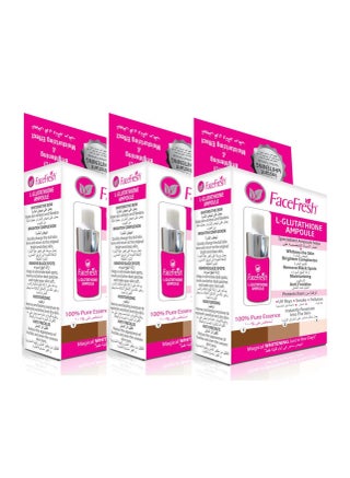 face fresh glutathione ampoule Face Fresh Beauty Cream - Pack of 6 | Best Price Kuwait Bacteriostatic Saline vs. Preservative-Free Diet_Kosher SIZE:PACK OF 5 { 50 MG }