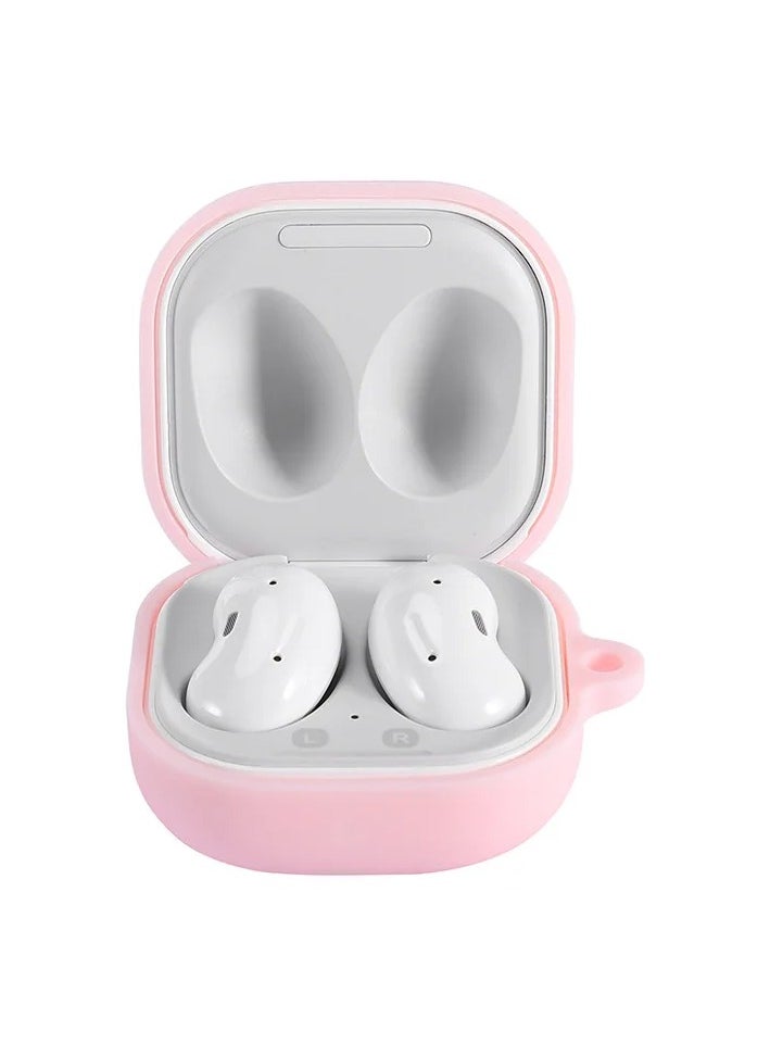 TWEGGON Samsung Galaxy Buds 2/Buds 2 Pro/Buds Live/Buds Pro Silicone Case Pink  - Image 2