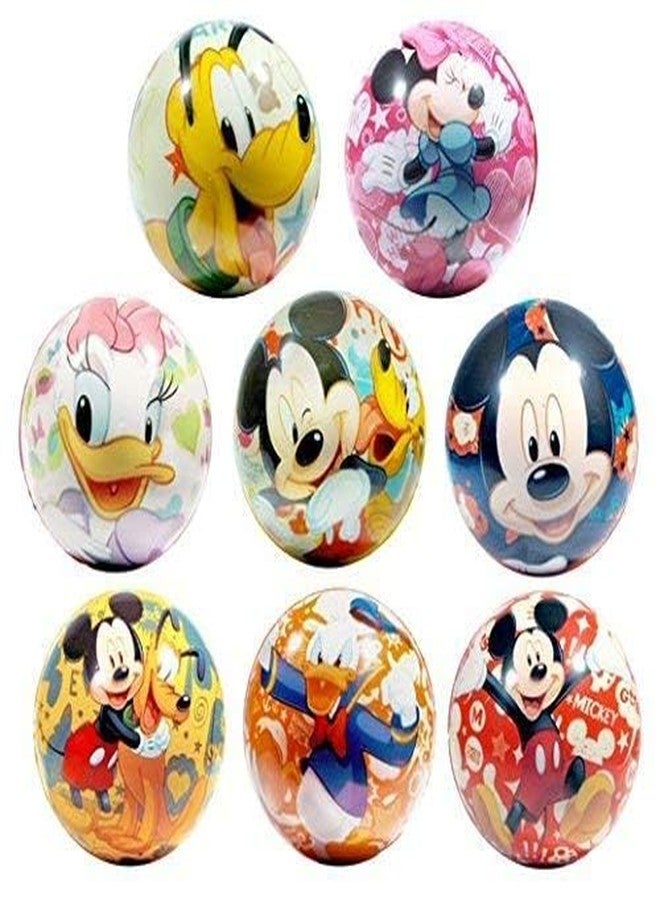 4NEwBiES Soft Foam Sponge Balls, Cartoon Prints, Lightweight (Free Size, 6Pc) - Image 5