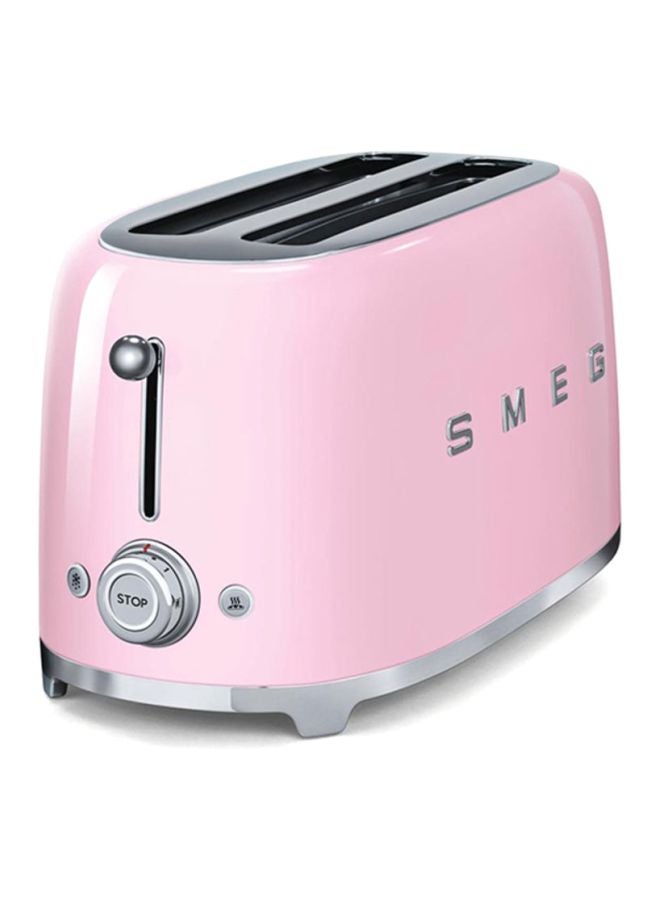 smeg 2-Slice Retro Toaster 2 Slices 1035.0 W TSF01PKUK/AU Pink - Image 2