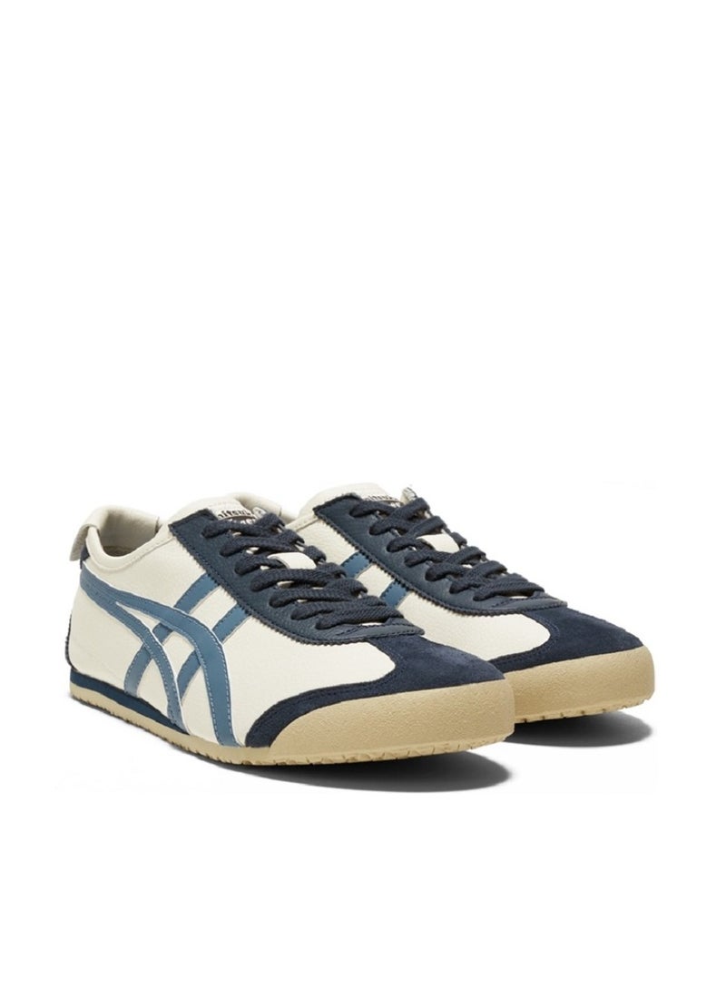 Onitsuka Tiger Mexico 66 Colorblock Sneakers Beige/Blue - Image 2