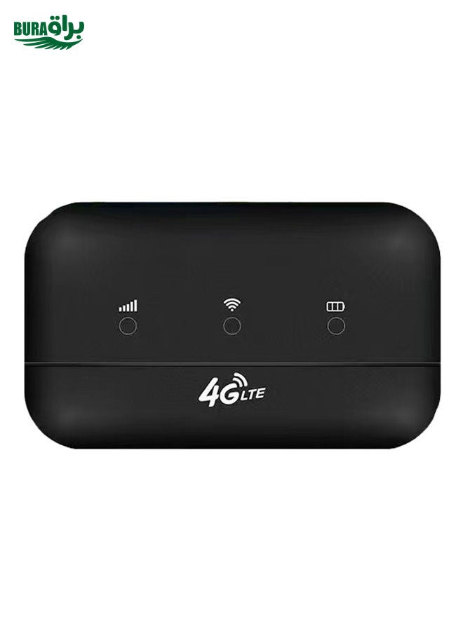 BURAQ LT600 LED Indicator Light 4G LTE Router Portable Car Terminal Mobile WIFI Card SIM Router - Image 1