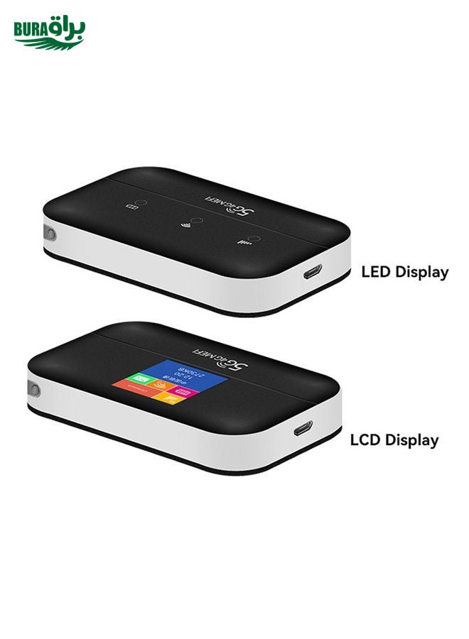 BURAQ LT600 LED Indicator Light 4G LTE Router Portable Car Terminal Mobile WIFI Card SIM Router - Image 3