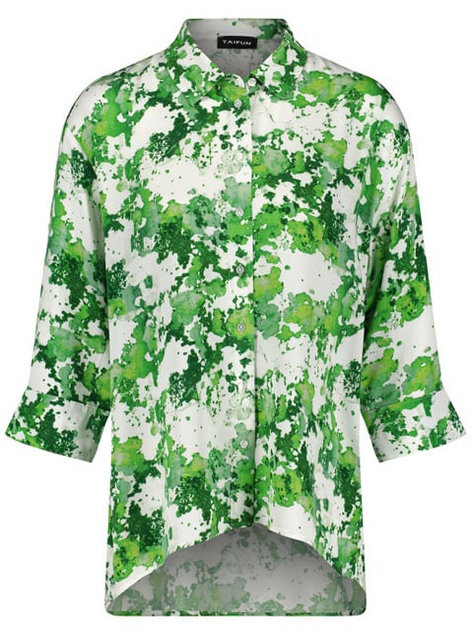 GERRY WEBER 3/4-sleeve blouse in a casual fit  - Image 3