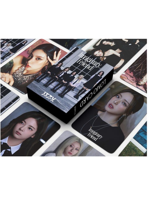 55 قطعة من بطاقة لومو للأغنية الجديدة من ITZY لصديق خيالي