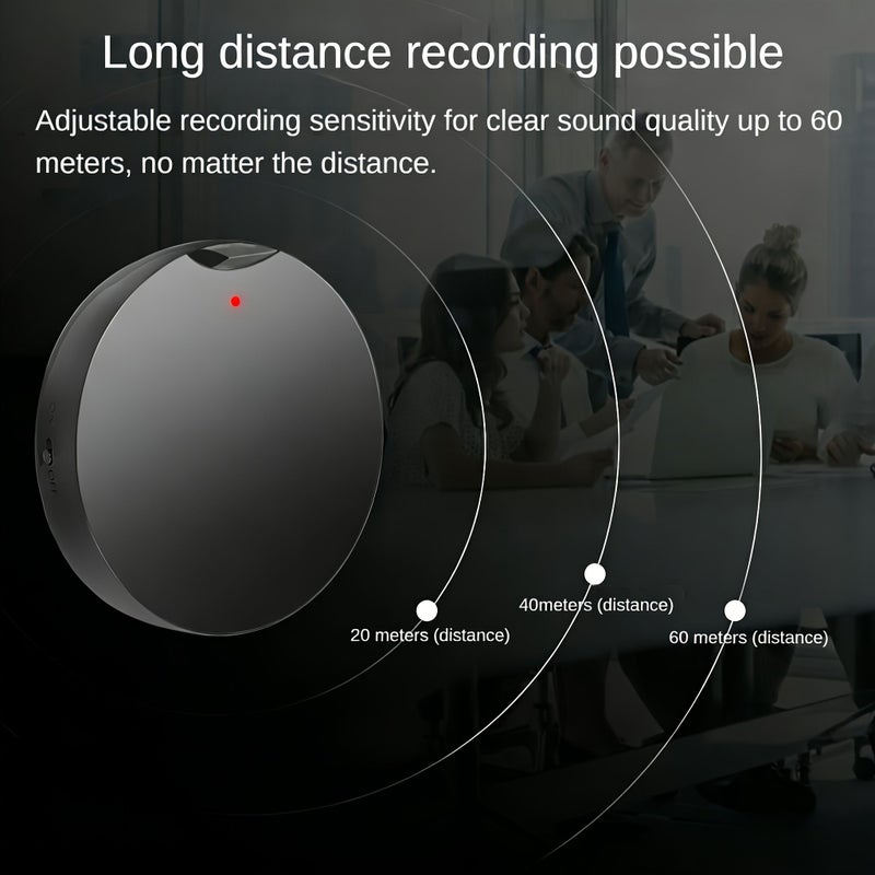 64GB Digital Voice Recorder With Voice Activation 1536Kbps Recording Noise Reduction And Type C Playback For Interviews Meetings Lectures And Personal Memos 35 Hours Battery Life - Image 5