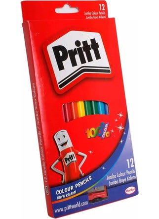 Pritt 12 Color Crayons 1219734 
