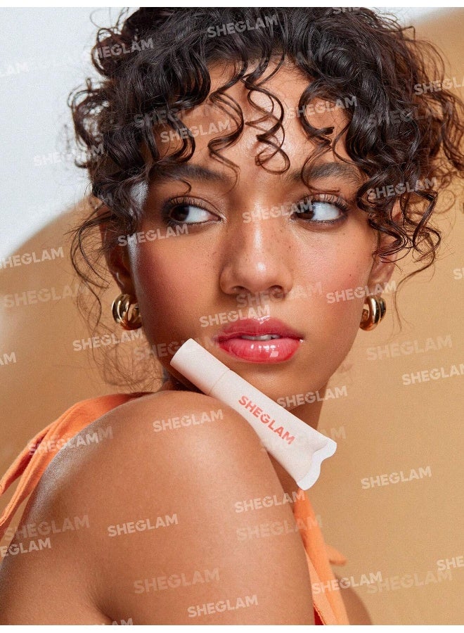 SHEGLAM Crystal Glaze Moisturizing Lip Gloss- Melon Pop - Image 5