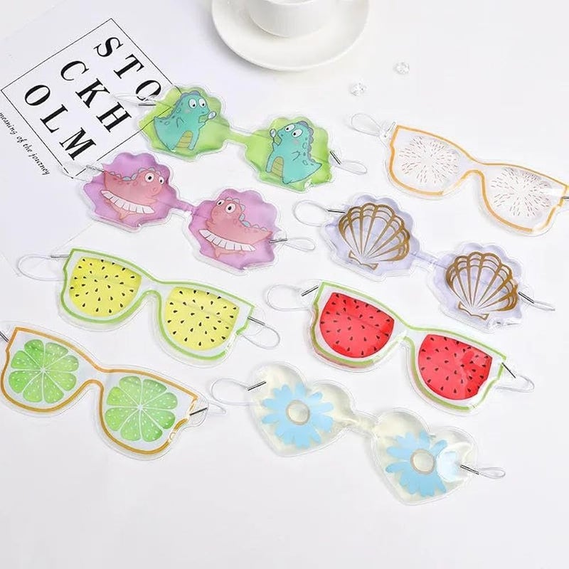 "Fruit Gel Eye Mask: The Perfect Solution to Hydrate and Soften the Eye Area, Get Rid of Dark Circles, Relieve Stress and Stress While Sleeping" Generic - Image 1
