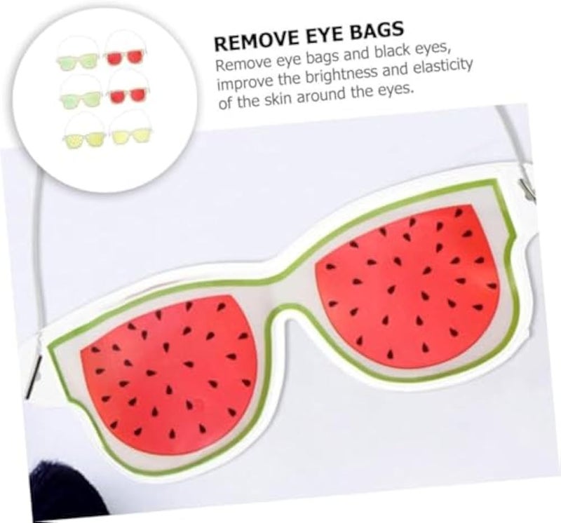 "Fruit Gel Eye Mask: The Perfect Solution to Hydrate and Soften the Eye Area, Get Rid of Dark Circles, Relieve Stress and Stress While Sleeping" Generic - Image 2
