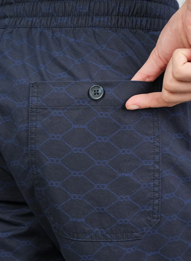 GIORDANO  Men’s Slim Twill Bermuda Shorts with Elastic Waist for Men | Best Price UAE