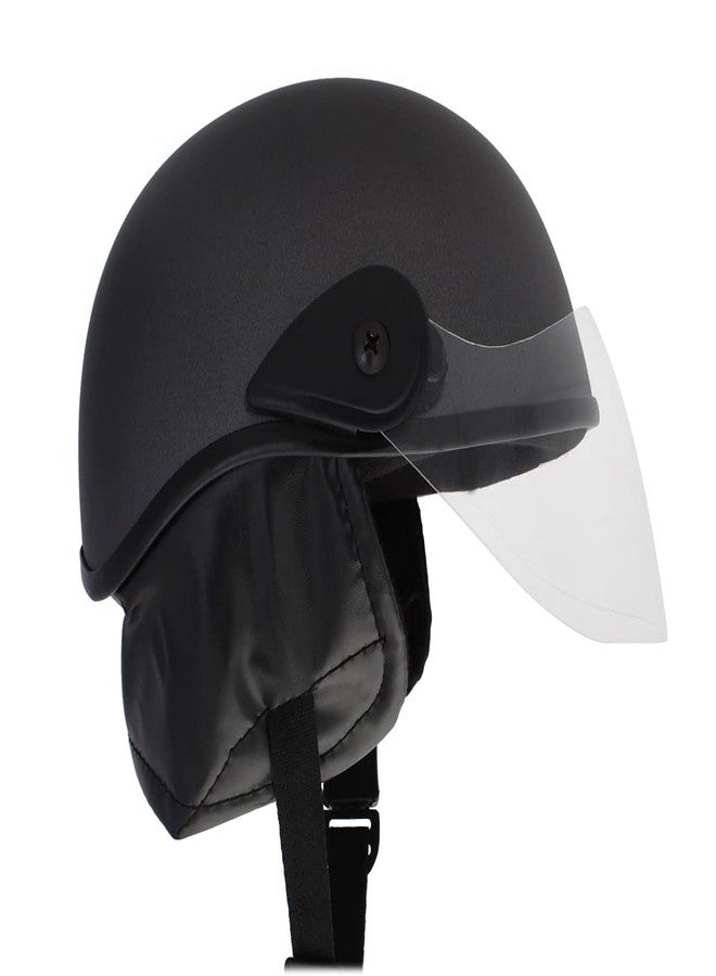 Western Era Stylish Half Face Helmet for Kids || Baby Safety and Comfort || (3-12 Years) (Grey Matte) - Image 2