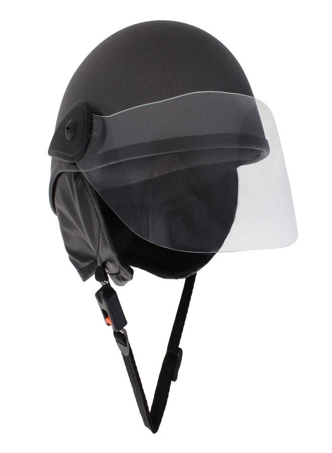 Western Era Stylish Half Face Helmet for Kids || Baby Safety and Comfort || (3-12 Years) (Grey Matte) - Image 4